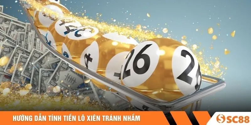 Hướng dẫn tính tiền lô xiên tránh nhầm